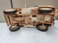 HASBRO 2002 1941 Willys Jeep G1 Joe Desert Patrol Vehicle. Missing Pieces