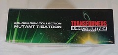 Transformers Kingdom War for Cybertron Trilogy Golden Disk Mutant Tigatron 8+
