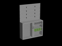 Action Figure Weapons Armory Fully Functional Doors, Choose from Multiple Scales