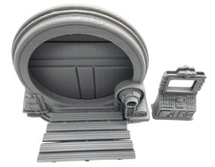 1:18 Scale Fantastic Four Diorama Sci-Fi Lab Portal Console for 4″ Action Figure