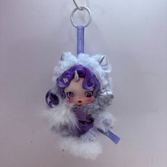 POP MART x Skullpanda My Little Pony Series Plush Doll Pendant Figure – Rarity
