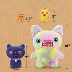Fuggler 🐱 Alley Cats CHEEZEE (Blue) 🐱 NEW 9″ Fast Free Ship! Funny! Ugly! Cute