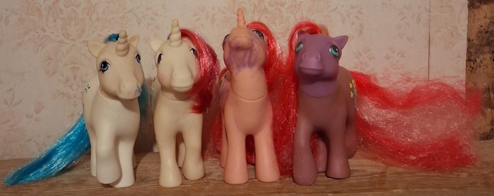 Vintage My Little Pony Lot Of 4 Bait Adults