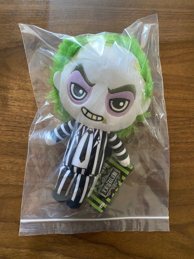 Funko Plushies Beetlejuice, Exclusive 2018 Horror Collectible Plush NEW 9″