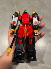 Power Rangers Sentai Dairanger SMP Super Mini Pla Megazord Dairen oh Won Tiger