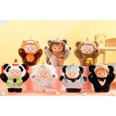 Top Toy Gyun Crossbody Bear Series 6.6″ Plush Doll Creative Collectible