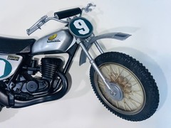 VTG 74 Mattel Big Jim HONDA ELSINORE MOTORCYCLE Wolf Pack CR250 ENDURO Dirt Bike