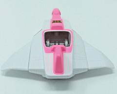 Power Rangers 1995 Pink & White Plane mighty morphin Saban