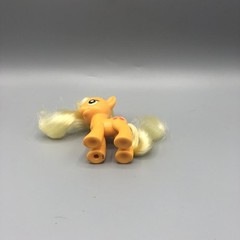 My Little Pony APPLEJACK 3in Brushable Rare Apple Jack With Bangs
