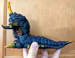 GODZILLA figure 8″ BATTRA Mothra MONSTER kong scar skar Moth larva King BANDAI