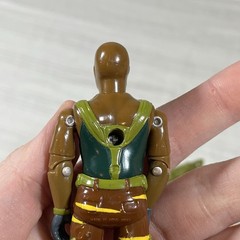Roadblock V3 Tiger Force GI Joe 1988 Hasbro Vintage Action Figure Missing Gun