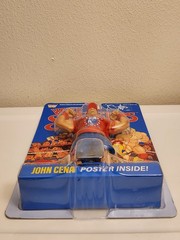LJN WWE Wrestling Superstars John Cena Figure Blue Card Signed Target Exclusive