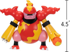 Pokemon Battle Feature Figure 4 Pack – Features Four 4.5-Inch Battle Ready Figur