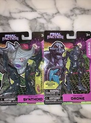 Final Faction KHARN SYNTHOID Action Figure & Hive class DRONE Action Figure NIP