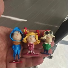 12 Piece Grinch Playset Figure Cake Topper Cindy Lou Who Max & More!