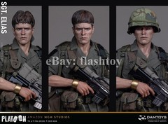 Presale DAMTOYS DMS047 1/6 Platoon Sergeant Elias 12″ Male Action Figure Model