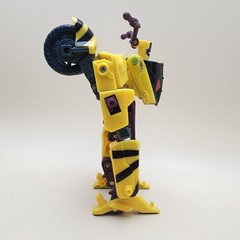 TRANSFORMERS Energon (2003) RAPID RUN 5.5″ Combat Deluxe + NIGHTSCREAM Minicon