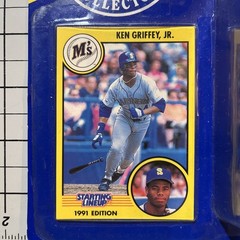 Starting Lineup Ken Griffey Jr. 1991 Edition Baseball Figure w/ Coin & Card