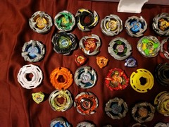 HUGE Beyblade X – Collection Lot – Takara Tomy & Hasbro Blades Ratchets Bits