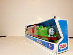 Thomas & Friends Motorized Classic Percy, Mail Car, & Caboose Train 2025 New