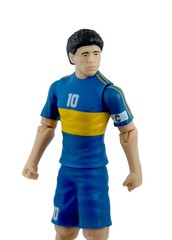 Banbo Toys SOCKERS Boca JR Diego Maradona 8″ Collectible Soccer Action Figure