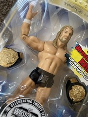 2005 WWE Jakks Pacific WrestleMania XX Champions Triple H Action Figure