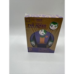 NEW! Loot Crate DC Comics The Joker Painted Wooden Figure DC Collectibles Sealed