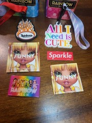 Rainbow High Surprise collectible Tins: VIOLET, SUNNY, SKYLER, SUNNY. USED. READ