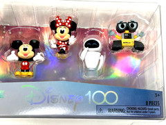 Disney 100 Years Of Love Character Figure Set Limited Edition 8 Pieces