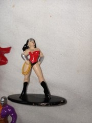 9 DC Comic Die Cast Metal Mini Figures Heroes Villains Toys 1.5in