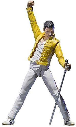 S.H. Figuarts Freddie Mercury Singer 140mm PVC ABS Action Figure Bandai Spirits