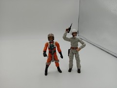 STAR WARS LEGACY REBEL TRANSPORT SPEEDER & GROUND CREW BATTLE OF YAVIN