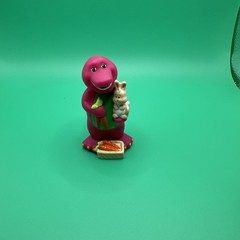 Vintage Barney 2001 Mattel Ink. Figurines Lot 6 Pc