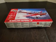 De Havilland Chipmunk T.10 1:48 Scale AIR FIX Model Kit NEW MIB Unbuilt Set