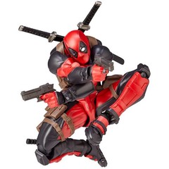 Amazing Yamaguchi Deadpool 2.0 Grey Action Figure Model Valentine Gift