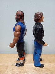 The A-TEAM 1983 Set B.A. Baracus & Face Man Galoob vintage lot RARE TV show MR T