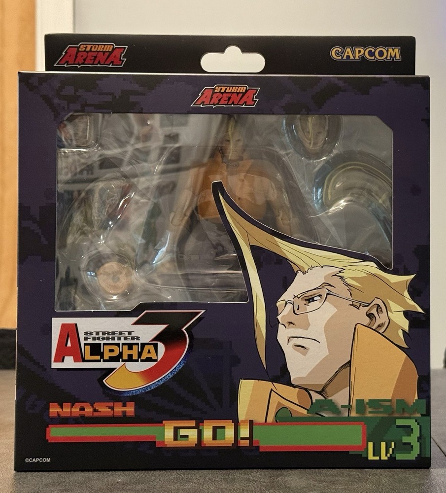 Storm Arena Street Fighter Alpha 3 Evo 2026 Exclusive Charlie Nash Sealed