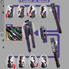 Laser Effect Filler Upgrade Kit For Legacy Evolution Comic Universe Tarn – Fill