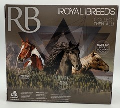 Royal Breeds Silver Bay Horses 85105 Play Set And Extras Lanard Toys New
