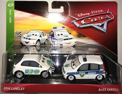 Disney Pixar Cars – ERIK LANELEY & ALEX CARVILL – WGP 2-Pack NIB