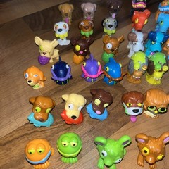 Moose Toys The Ugglys Pet Shop & Wash Van Mini Toy Figures Mixed Lot of 126 Rare