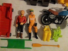 Adventure People & Fisher Price Action Figure Playset Accessories Mixed Lot