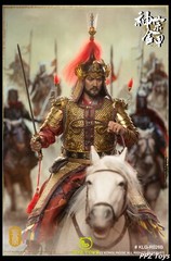 Kong Ling Ge Emperor of Ming Dynasty 1/6 WanLi Zhu Yijun Golden Armor KLG-R026B