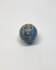 Bakugan Battle Brawlers Gray Haos Hyper Dragonoid 580g Battle Damaged With Card