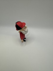 3” Santa Figure With Hat Round 2 LLC character, artist figurine