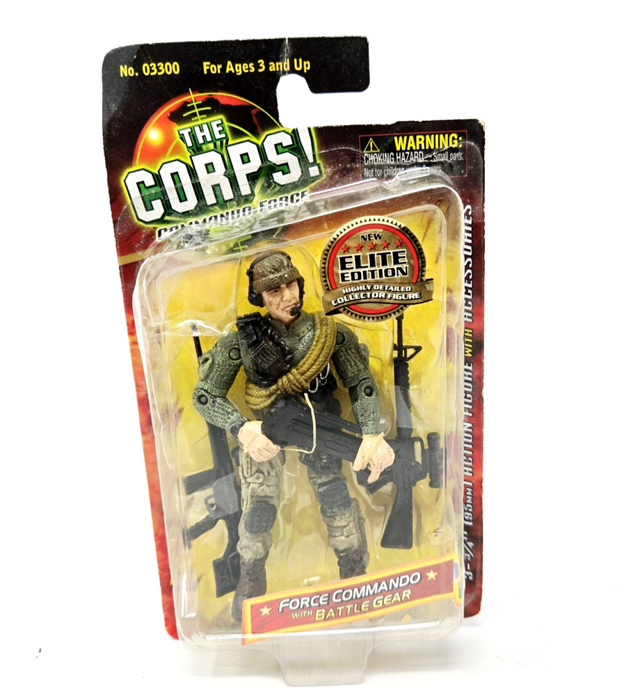 2003 Lanard Toys The Corps! Commando Force Elite Edition – “John Eagle” – NIB