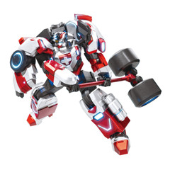 MINIFORCE Super Cops Power Police Ranger TRANS HEAD Transformer Robot Figure Toy