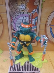 Teenage Mutant Ninja Turtles 1988 Remastered Michaelangelo TMNT Playmates Retro