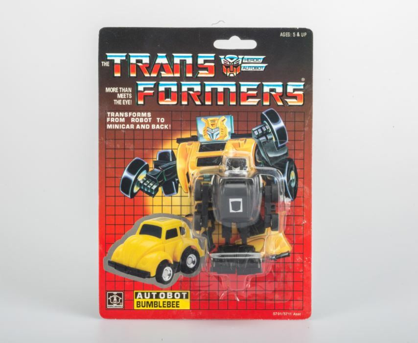 Transform G1 Bumblebee Yellow Black Red Blue White reissue mint MISB