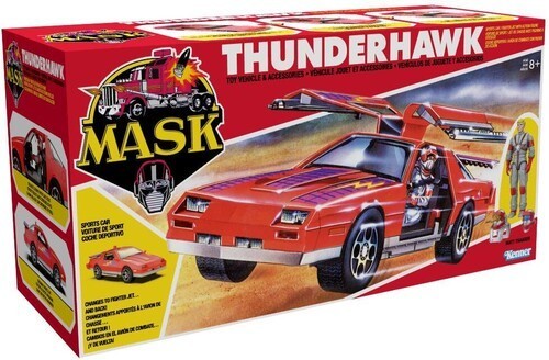 WB M.A.S.K. – Thunderhawk Vehicle with Figure Set (Large Item, Action Figure)